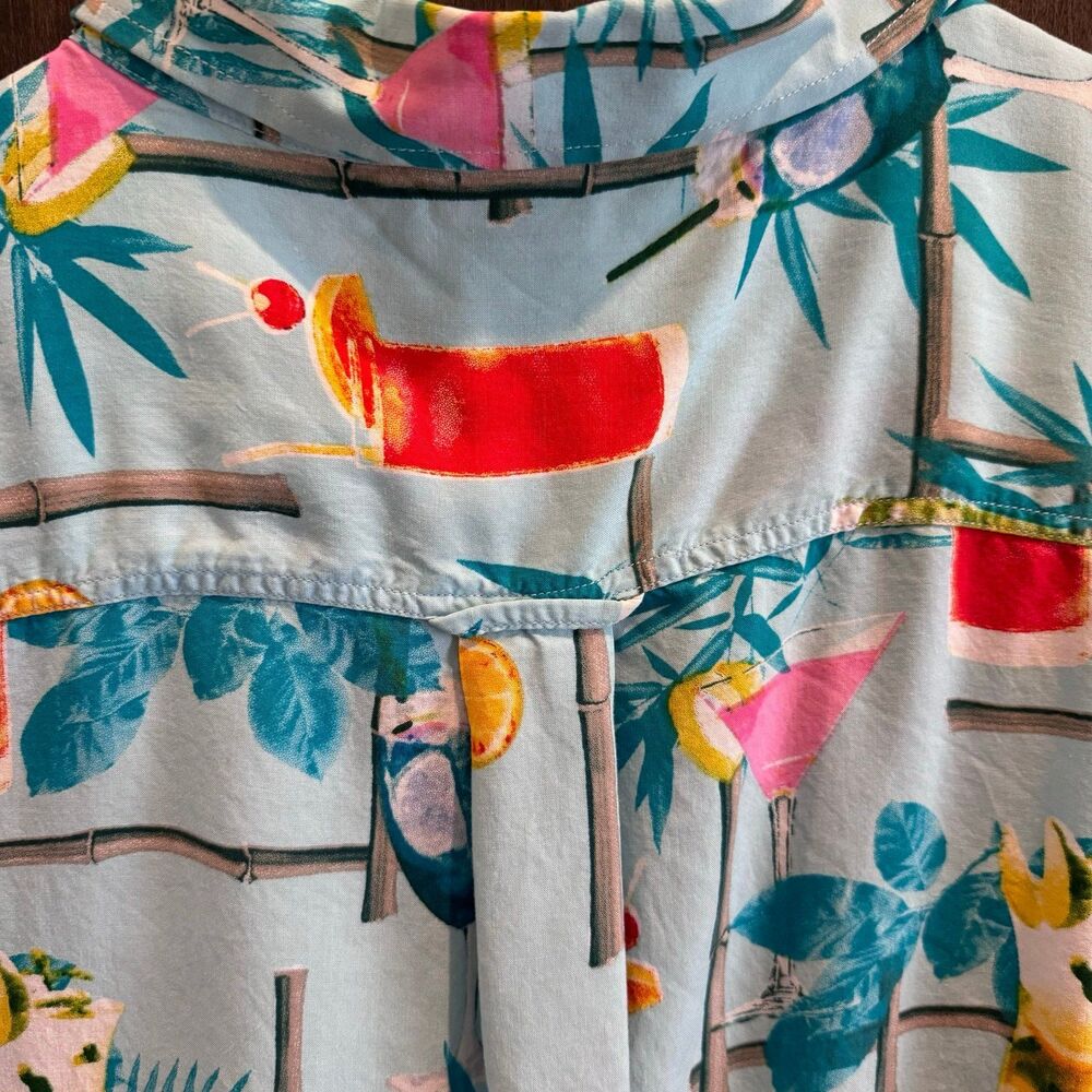 Junction west men's Hawaiian button up - Picture 6 of 7